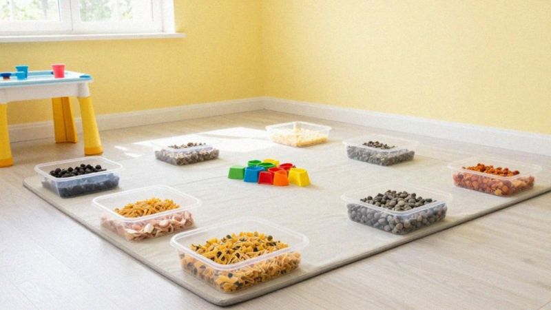 Jak zorganizować proste zajęcia sensoryczne w domu?