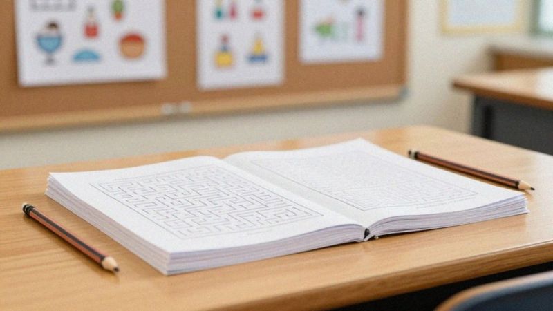 Jak wykorzystać trudne labirynty jako karty pracy?