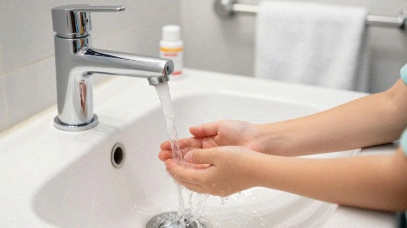 Jak schłodzić poparzoną skórę dziecka?