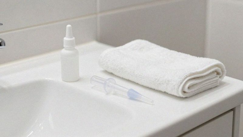 Jak podawać sól fizjologiczną do nosa krok po kroku?