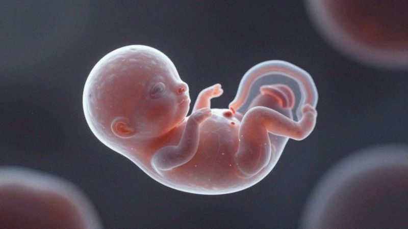 Jak rozwija się zarodek w 5. tygodniu?