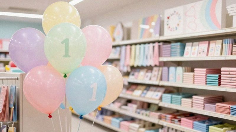 Kiedy zamówić balony i girlandy na roczek?
