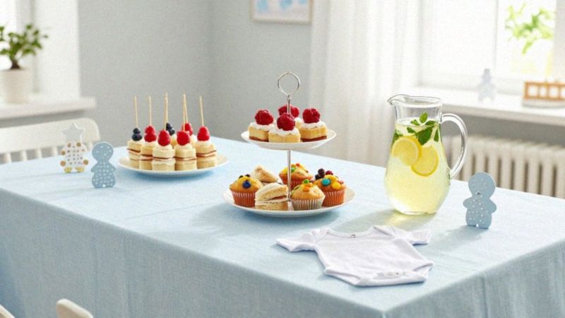 Jakie jedzenie i napoje serwować na baby shower?