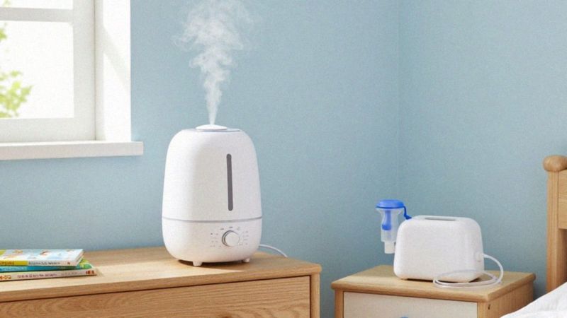 Jak stosować inhalacje i nawilżacze powietrza u dziecka?