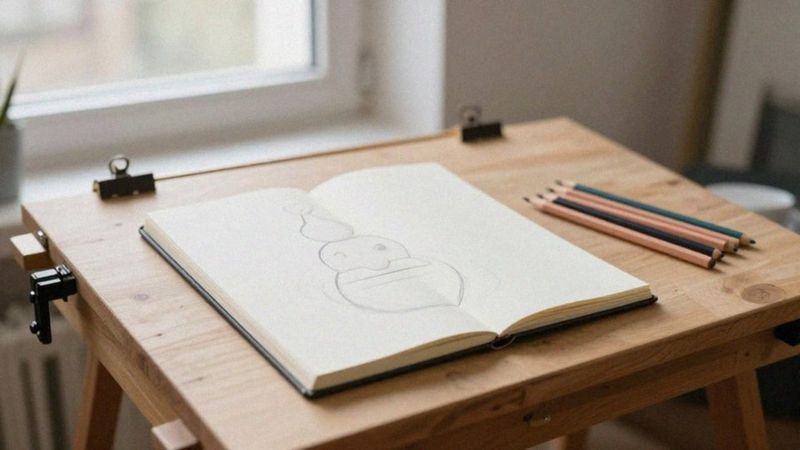 Jak narysować ciało i proporcje Mikołaja?