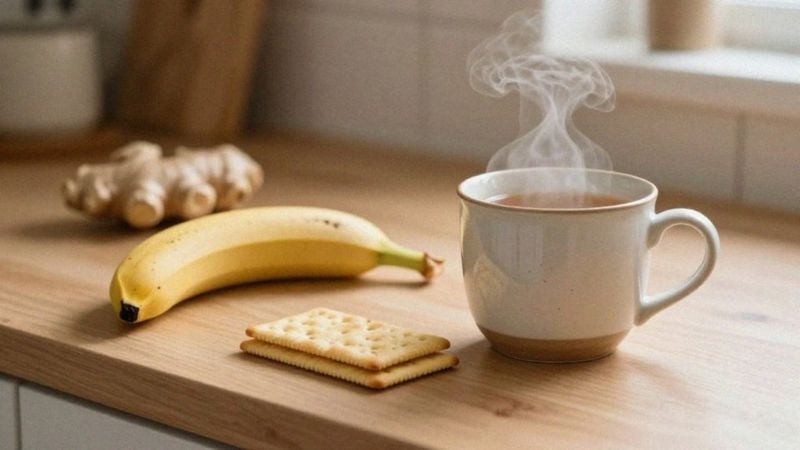 Jakie domowe sposoby i dieta pomagają przy wymiotach?