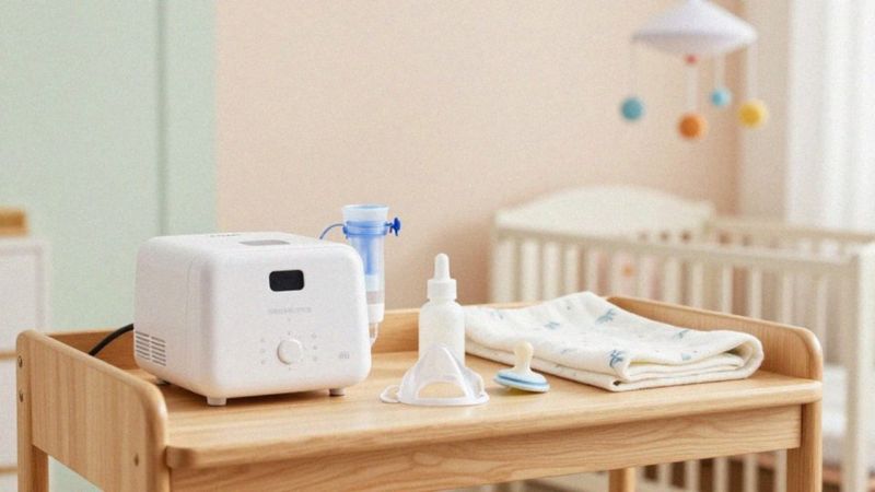 Jak przygotować noworodka i akcesoria do inhalacji?