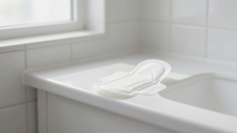 Czy antykoncepcja hormonalna zmienia wygląd krwi na podpasce?