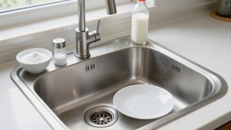 Jak przygotować mieszankę sody, soli i octu?