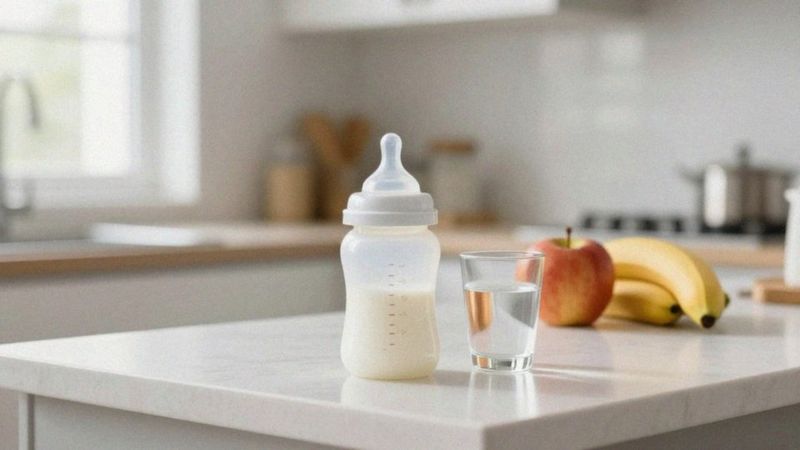 Co podawać w butelce po 6. miesiącu?