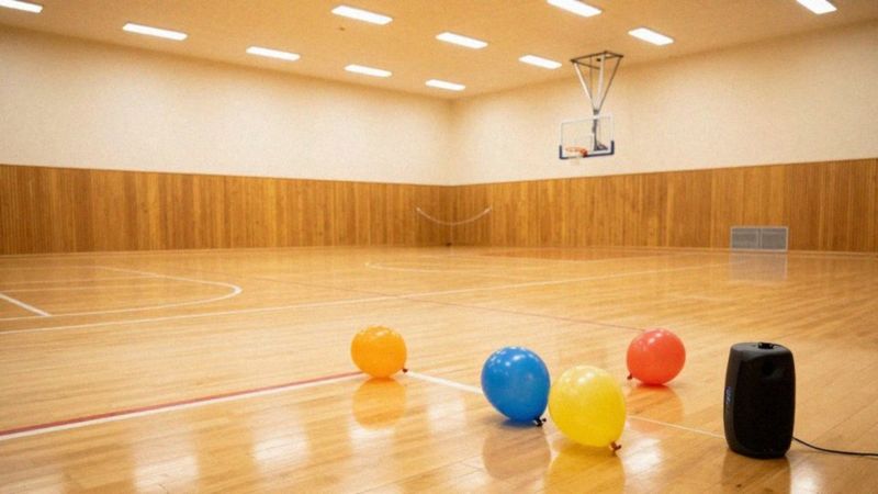 Czy muzyka i balony poprawiają integrację grupy młodzieży?
