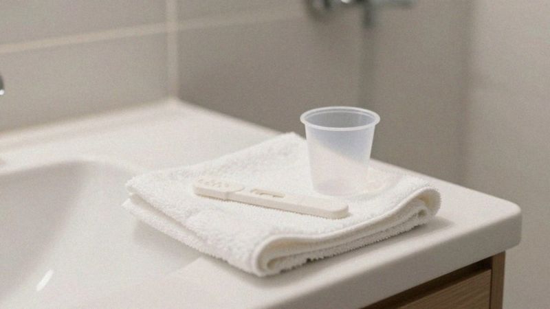 Jak prawidłowo wykonać test ciążowy wieczorem?