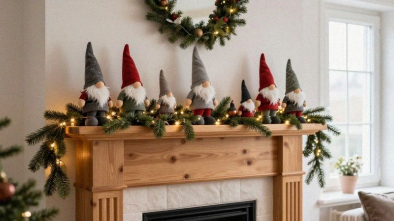 Jak ozdobić dom gnomami świątecznymi?