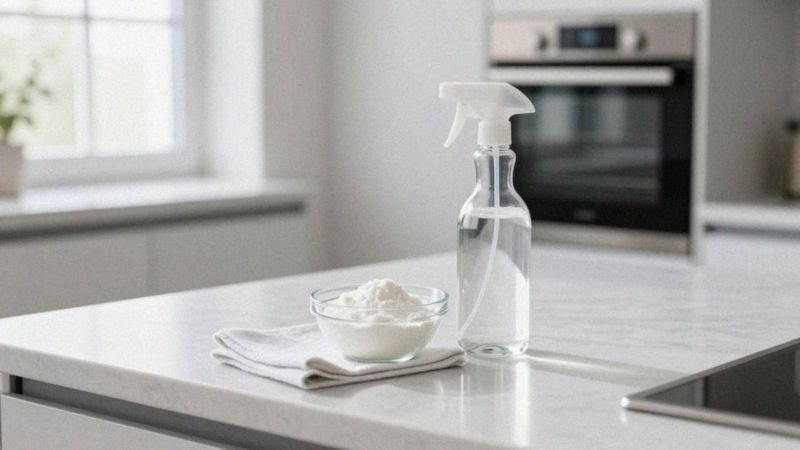 Jak użyć sody i octu do czyszczenia szyb piekarnika?