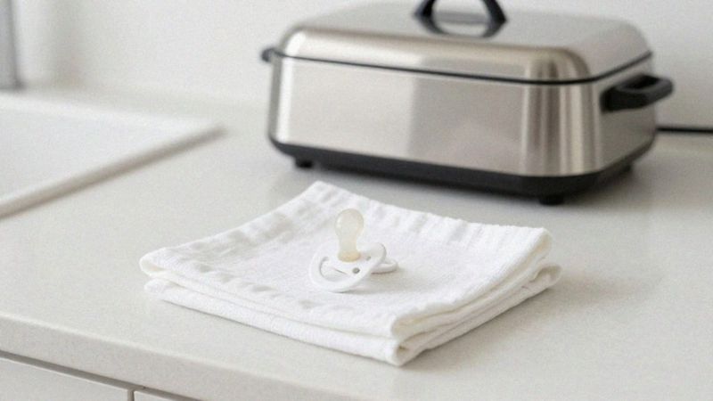 Jak sterylizować i odstawiać smoczek?