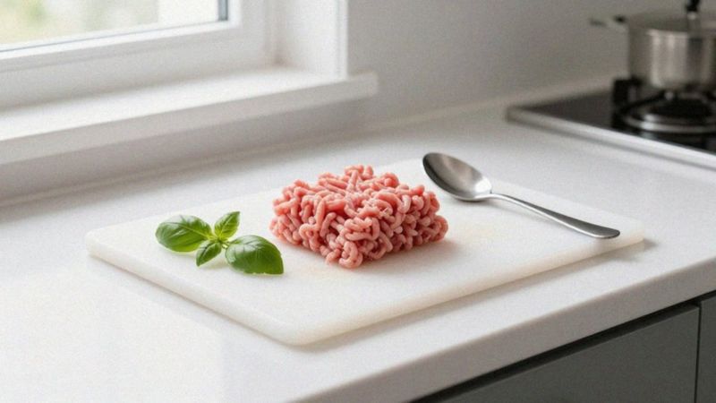 Jak odmierzyć 10 g mięsa bez wagi?