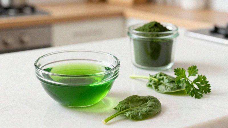 Jakie są zalety naturalnego zielonego barwnika?