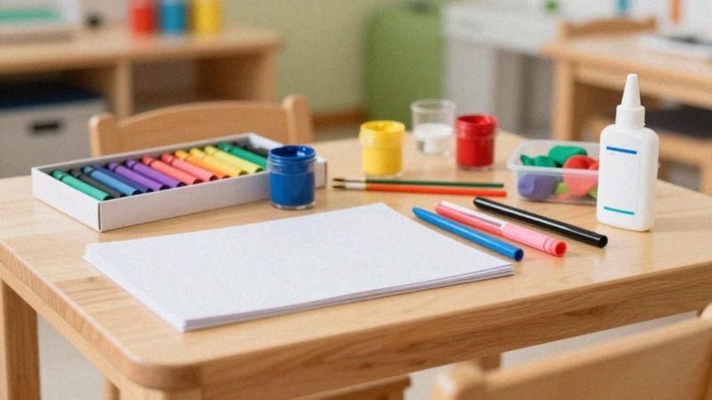 Jakie materiały plastyczne spakować do przedszkola?