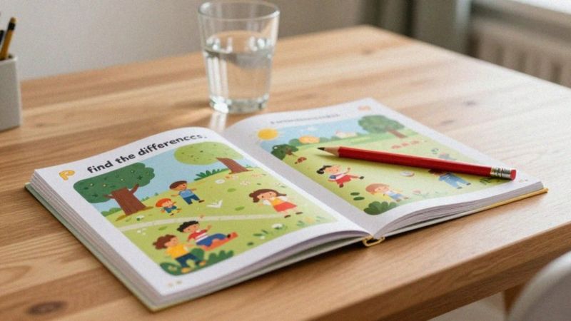 Czy wyszukiwanie elementów na obrazku poprawia spostrzegawczość?