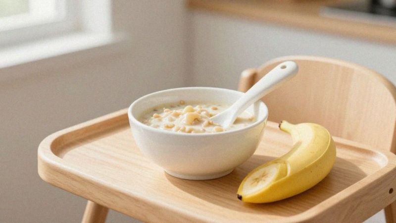Jak łączyć banana z kaszką dla 5-miesięcznego dziecka?