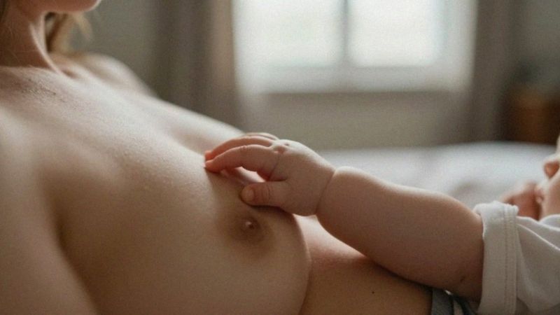 Jak dziecko sygnalizuje zmianę piersi?