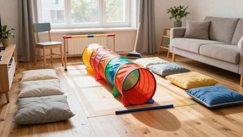 Jak zorganizować zabawy ruchowe dla 7-latka w domu?