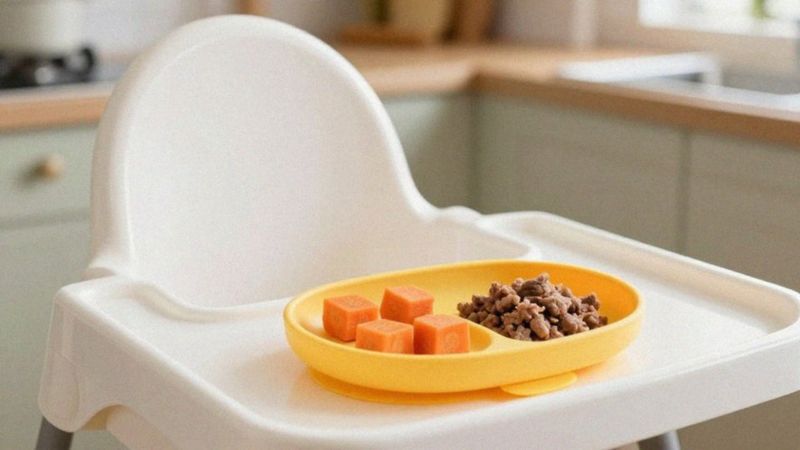 Kiedy przejść od puree do kawałków?