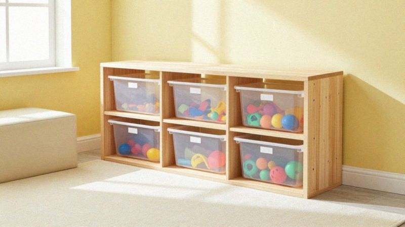 Jak praktycznie zorganizować przechowywanie zabawek?