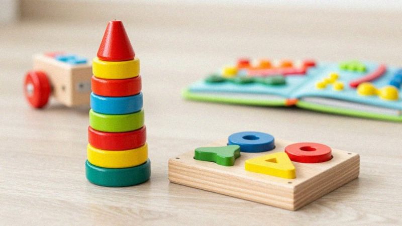 Które zabawki wspierają rozwój rocznego dziecka?