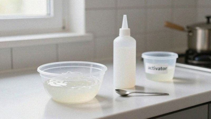 Jak zrobić slime i dobrać klej oraz aktywator?