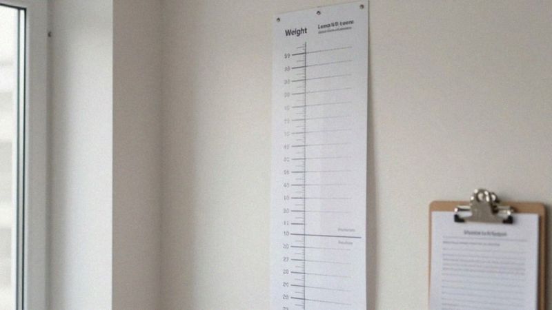 Jakie dane zawiera tabela wzrostu niemowlaka?