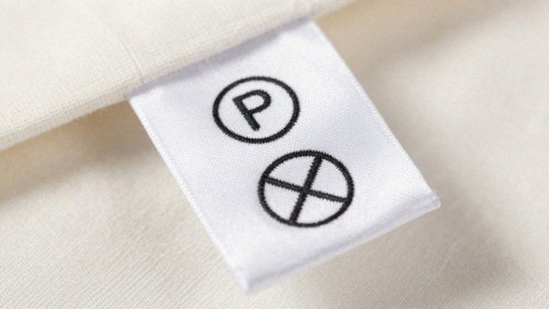 Co oznaczają symbole czyszczenia chemicznego na metkach?