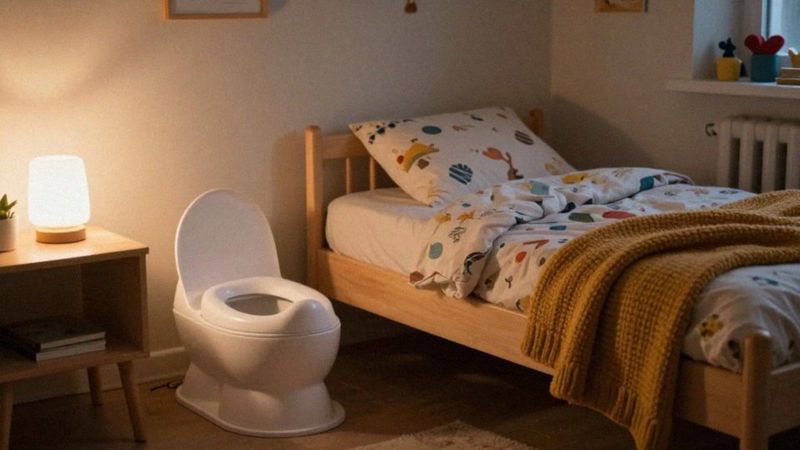 Kiedy uczyć korzystania z nocnika w nocy?