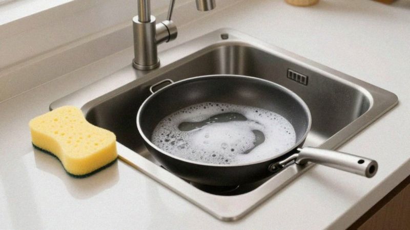Jak czyścić patelnię teflonową i ceramiczną?