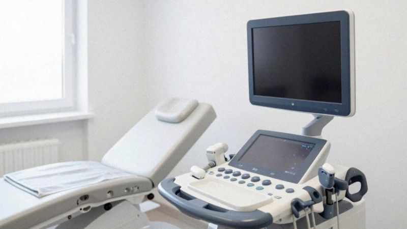 Jak monitoring USG potwierdza pęknięcie pęcherzyka?