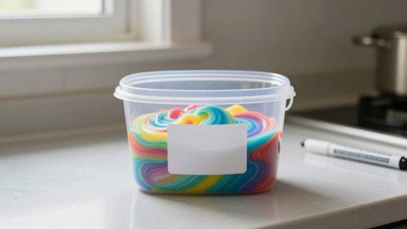 Jak przechowywać domowy slime?