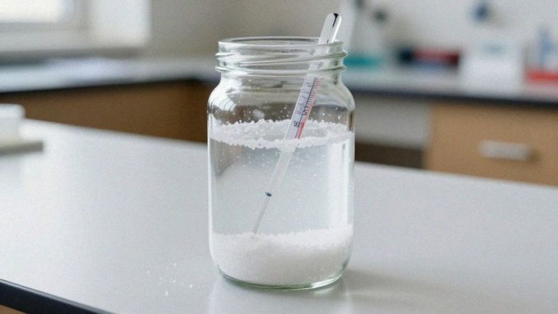 Jak długo rosną kryształy soli?