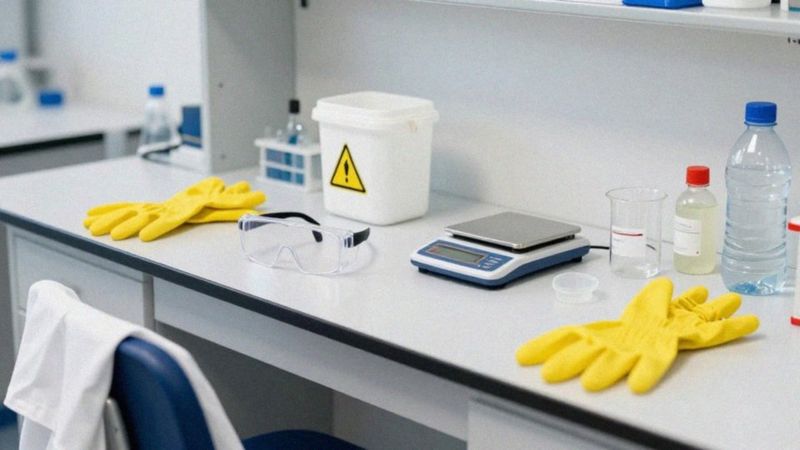 Jak bezpiecznie pracować z sodą kaustyczną?