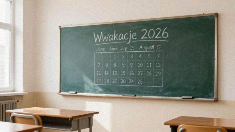 Kiedy rozpoczynają i kończą się wakacje 2026?