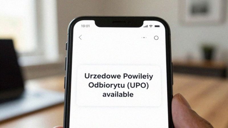 Jak otrzymać UPO po złożeniu wniosku?