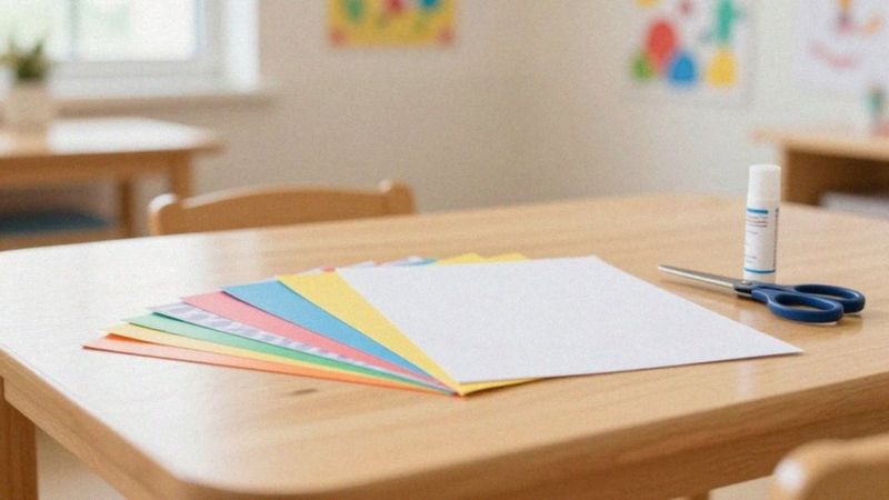 Jak zrobić laurkę z papierowych pasków?