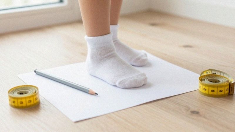 Jak zmierzyć stopę dziecka poprawnie?