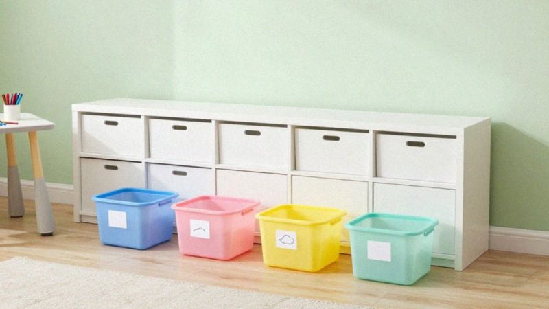 Jak zorganizować kącik, aby ułatwić sprzątanie?