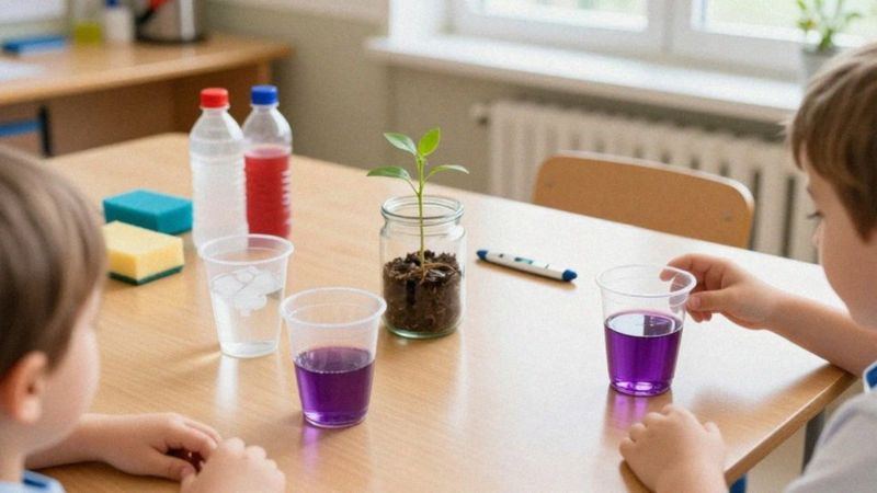 Jak zaplanować proste doświadczenia dla klas 2-3?