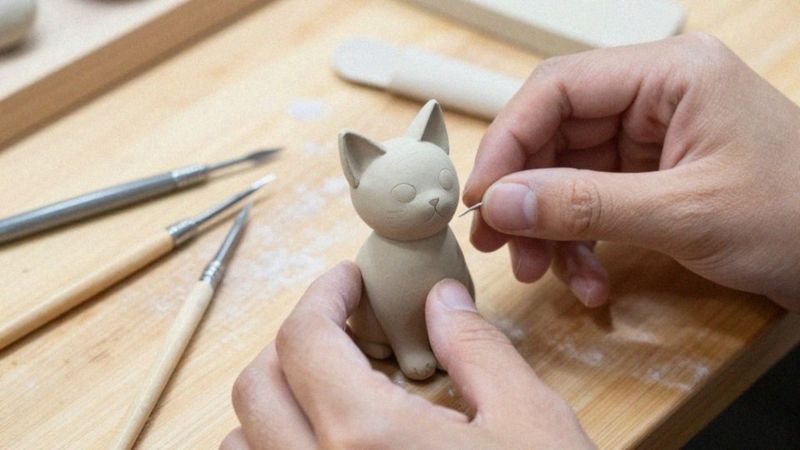 Jak modelować głowę i tułów kotka?