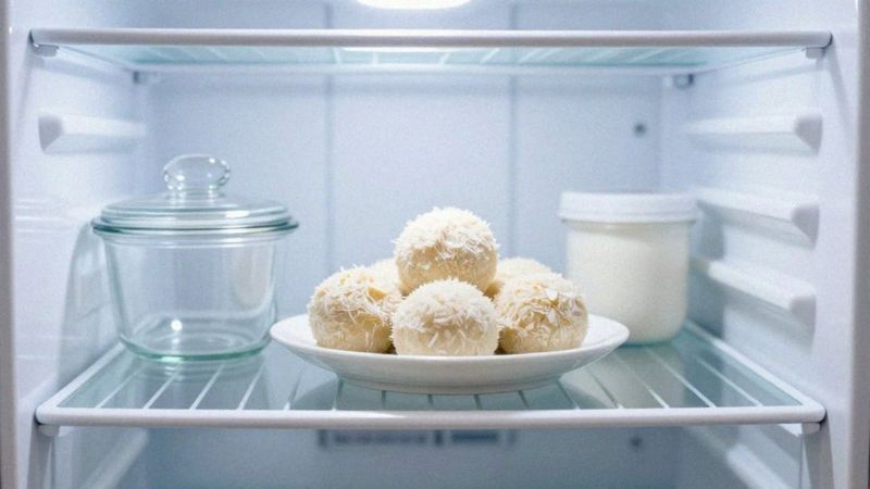 Gdzie przechowywać kuleczki Rafaello bez pieczenia?