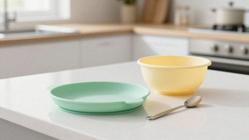 Jaki materiał talerzyka będzie bezpieczny dla niemowlaka?