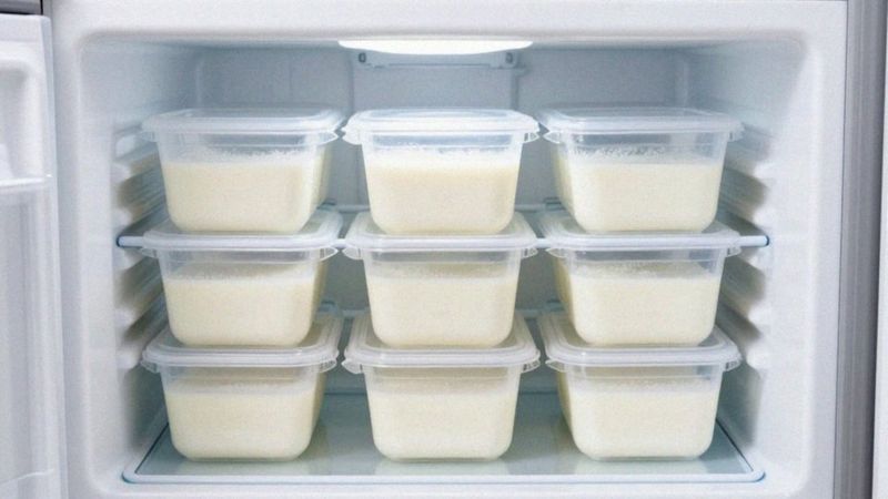 Jak przechowywać odciągnięte i zamrożone mleko?