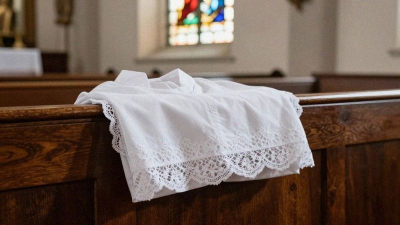 Jaką rolę pełni matka chrzestna podczas ceremonii?