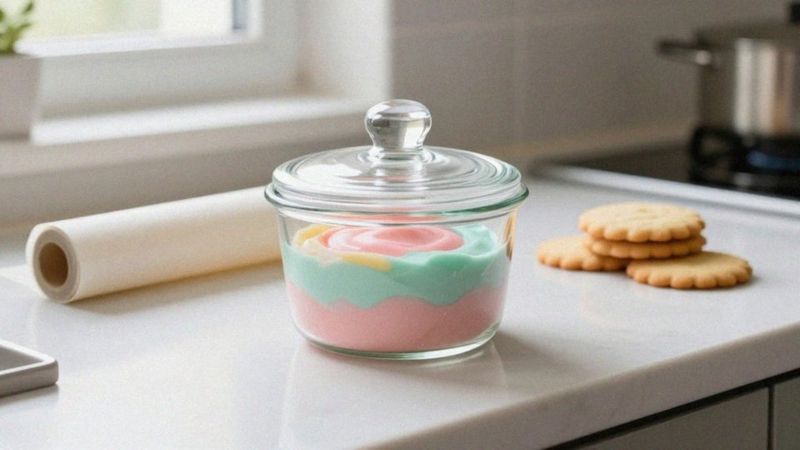 Jak przechowywać kolorowy lukier i dekoracje?